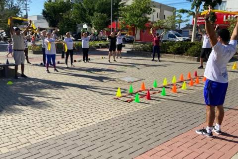 Em Movimento 60+ terá aulão experimental com atividades em Morro da Fumaça