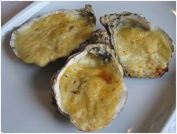 Ostras Gratinadas