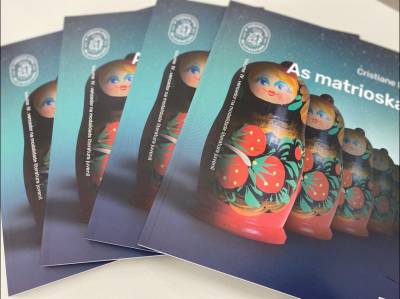 Livro ‘As matrioskas’ será distribuído nas bibliotecas das escolas municipais de Criciúma
