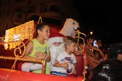 Caravana Coca-Cola passa por Criciúma