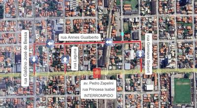 Finalização de obra altera trânsito neste sábado em Tubarão 
