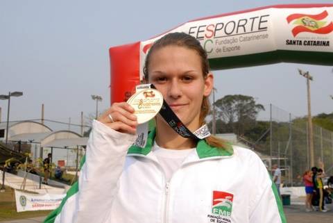 Três primeiras medalhas de Criciúma nos JASC
