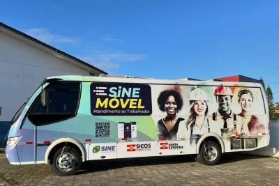 Balneário Arroio do Silva recebe ação do Sine Móvel com oferta de vagas de trabalho nesta quinta-feira