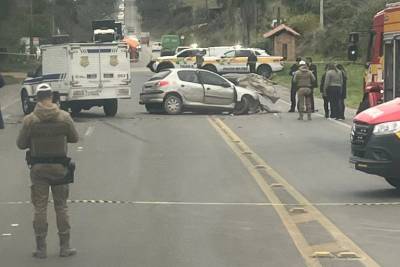 Identificado motorista que morreu em acidente na SC-108