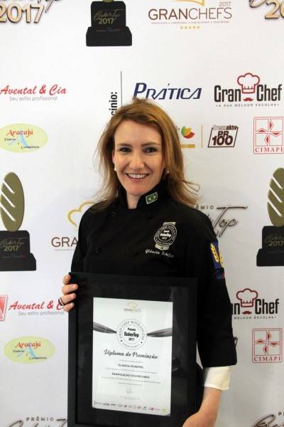 Chef confeiteira catarinense está entre as melhores do país