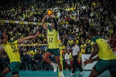 Criciúma receberá amistoso de vôlei masculino entre Seleção Brasileira e Chile