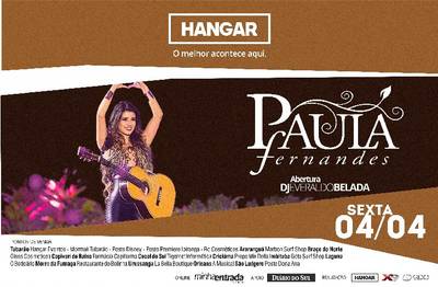 Paula Fernandes na Hangar Eventos