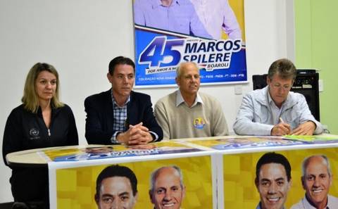 Marcos Spilere e Boaroli promovem reuniões sobre Plano de Governo