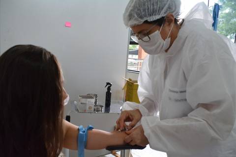 Morro da Fumaça realiza testes para Covid-19 em todos os trabalhadores da educação