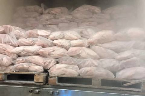 PRF localiza camarão argentino contrabandeado escondido em carga de peixe na BR-101