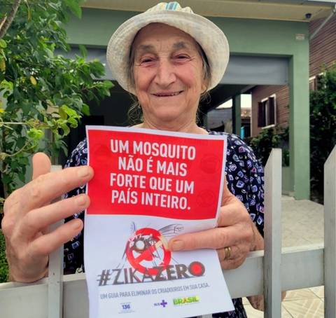 Governo de Siderópolis realiza ações de conscientização no combate ao mosquito da dengue