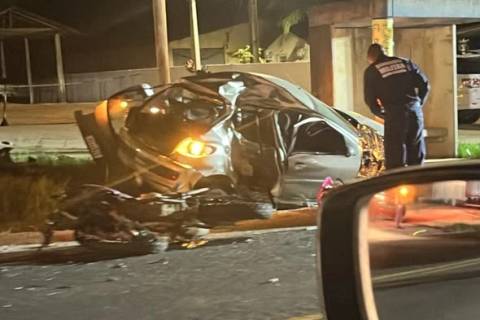 Motociclista que morreu em acidente em Braço do Norte é identificado
