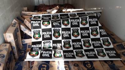 Quatro toneladas de carne roubada são recuperadas em Tubarão