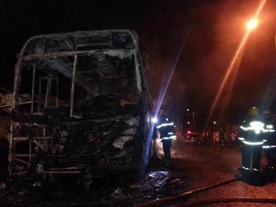 PM mantém escolta de linhas de ônibus em Criciúma