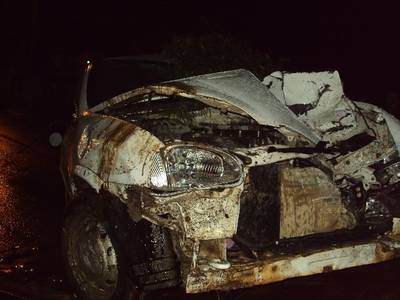 Após colisão frontal com carro, motociclista morre