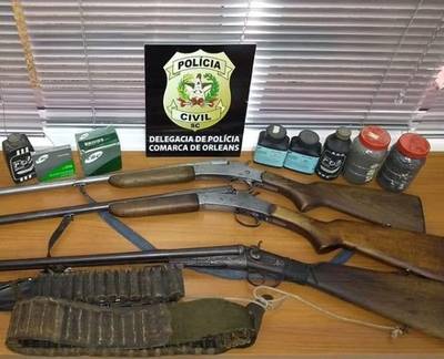 Operação contra caça ilegal resulta na prisão de dupla por posse ilegal de arma de fogo