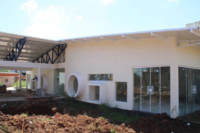 Obras da nova escola Caetano Ronchi estão 75% concluídas em Criciúma