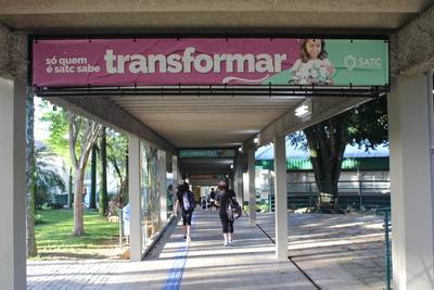 Estudantes retornam à Satc para o segundo semestre 