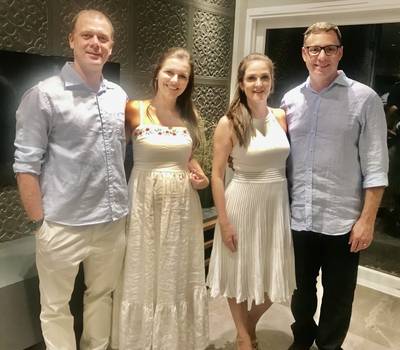 Casamento de Luiz Mario Cardoso & Cintia Silvestre + Jean Ricardo & Amanda Feltrin