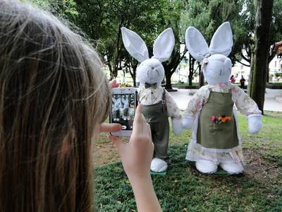 Praça de Urussanga recebe visitantes de vários municípios