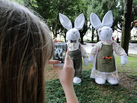 Praça de Urussanga recebe visitantes de vários municípios