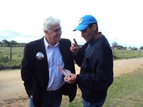 Décio e Lino seguem agenda de compromissos no Rincão