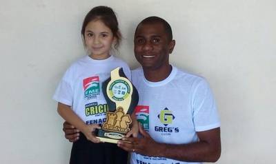 Atleta é campeã do Festival Nacional da Criança