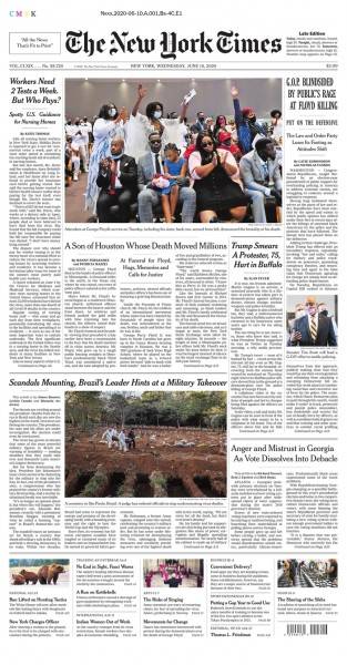 Deu no New York Times : Jornal aponta risco para a democracia brasileira