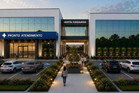 De UTI a leitos de quimioterapia: projeto do novo hospital de Forquilhinha é apresentado