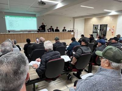 Coopercocal realiza congresso técnico da primeira copa de bocha de cancha