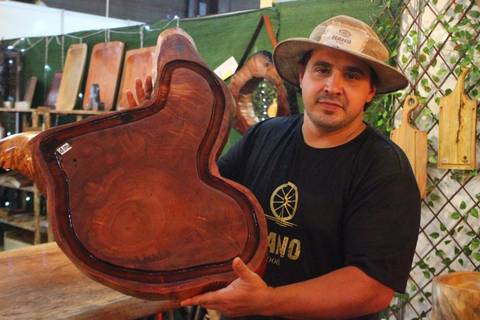 Nano Wood: marca de produtos para churrascos e mobílias em madeira é atração na CasaPronta