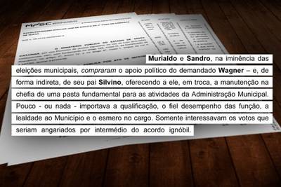 Ministério Público acusa venda de cargo público municipal