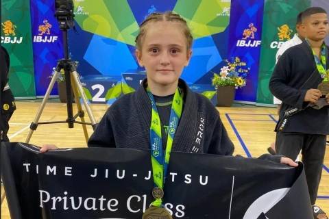 Atleta de Forquilhinha supera diferença de peso e sobe ao pódio em torneio Sul-Americano