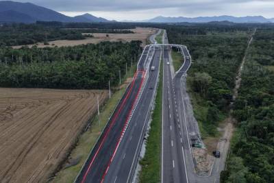 Retorno da BR-101 será fechado nesta quarta-feira para obras em Paulo Lopes