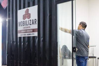 CasaPronta Tubarão: com inúmeras funções, tamanhos e cores, container é opção na construção civil