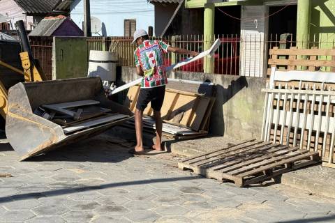 Morro da Fumaça recolhe mais de 12 toneladas de resíduos volumosos no primeiro semestre de 2026