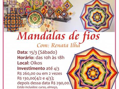 Workshop Mandalas De Fio