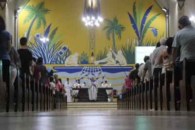 Paróquia de Siderópolis festeja o Sagrado Coração de Jesus e São João Batista