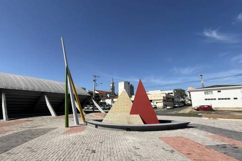 Monumento do Centenário de Colonização de Morro da Fumaça passa por revitalização