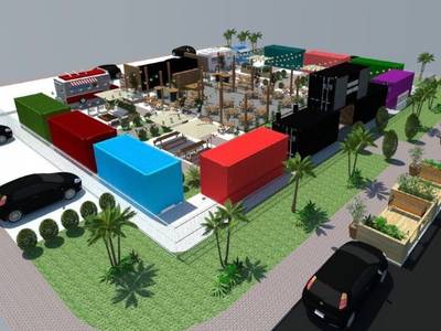 Criciúma terá primeiro parque gastronômico de containers do estado