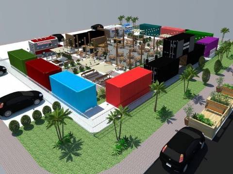 Criciúma terá primeiro parque gastronômico de containers do estado