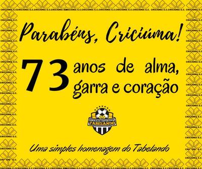 Parabéns, Tigre: 73 anos de alma, garra e coração