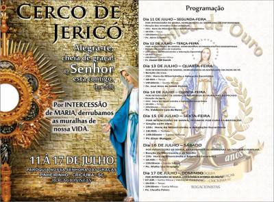 Tudo pronto para o 2º Cerco de Jericó