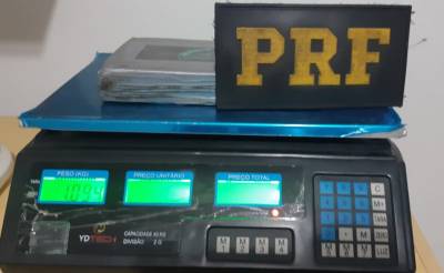 PRF apreende cocaína na BR-101 e causa prejuízo de R$ 180 mil ao crime organizado  
