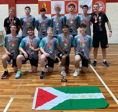 Vôlei de Forquilhinha conquista bons resultados na primeira participação no Festival Mercosul