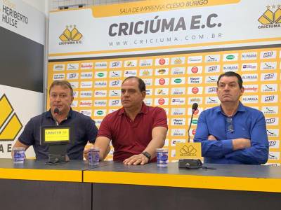 Waguinho Dias e Maringá se despendem do Criciúma e pedem apoio ao clube 