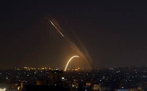 20 foguetes disparados contra Israel