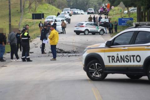 Rodovia tem trânsito liberado após acidente em Criciúma