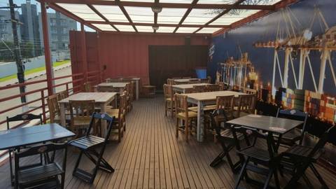 Primeiro pub contêiner inaugura nesta quarta-feira