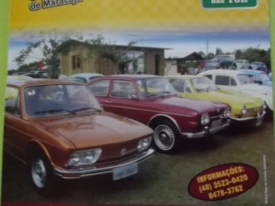 3º Encontro de Carros Antigos  de Maracajá